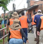 Defesa Civil inicia etapa que vai definir intervenções para áreas de risco de Maceió