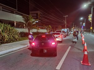 Operação Lei Seca é realizada em Maceió, Maragogi e Japaratinga