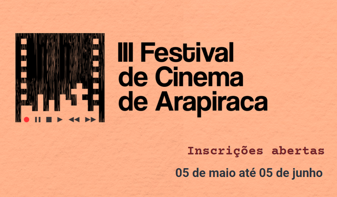 [Vídeo] Festival de Cinema de Arapiraca permanece com inscrições abertas para Curtas de todo Brasil