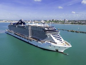 Primeiro navio da temporada de cruzeiros chega a Alagoas neste sábado