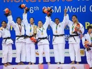 Brasil conquista ouro no judô feminino e masculino