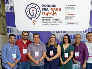 Prefeitura de Arapiraca marca presença no Congresso Brasileiro de Auditoria em Saúde