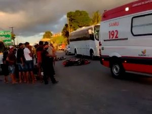 Colisão entre motos deixa feridos em Porto Calvo