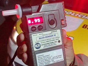 Homem é preso ao dirigir embriagado em Maragogi