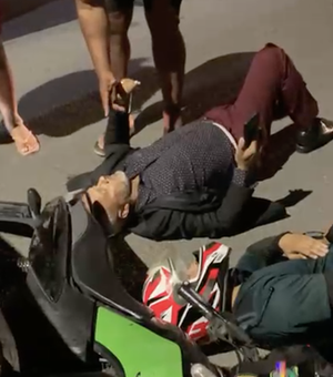 Motorista embriagado é preso após colisão entre carro e motocicleta em Maceió