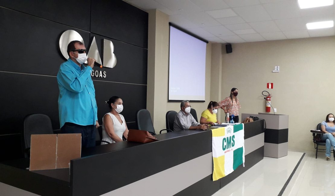 Deficiente visual é eleito o novo presidente do Conselho Municipal de Saúde de Arapiraca