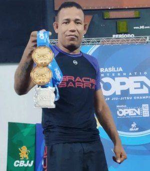 Campeão de jiu-jitsu vai representar Arapiraca no Brasileiro 2024 no interior de São Paulo