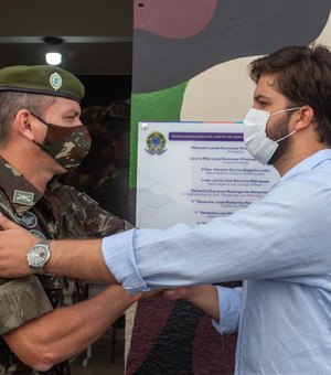 Junta de Serviço Militar de Traipu é reinaugurada após reforma e modernização