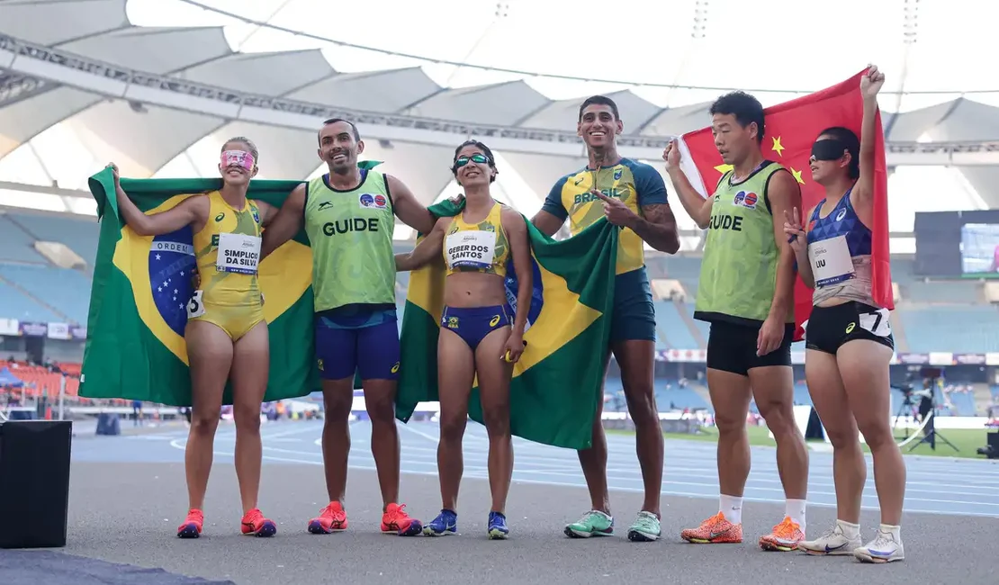 Brasil faz história e termina Mundial de Atletismo Paralímpico em 1º