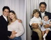Filha de Leandro posta fotos do pai com os netos feitas por inteligência artificial