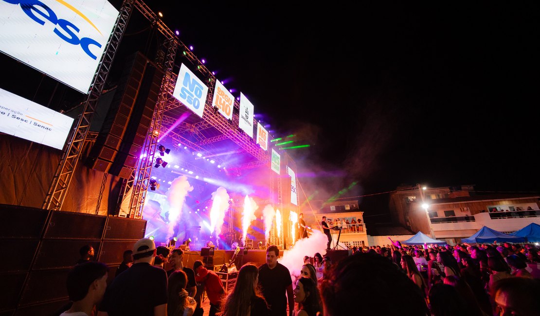Prefeitura de Japaratinga realiza grandes shows para celebrar aniversário