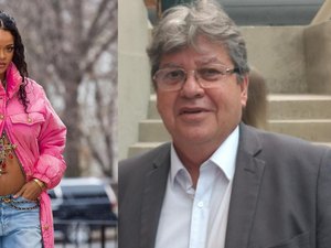 Governador da Paraíba convida Rihanna a dar à luz no estado