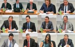 Assinatura do Laboratório contra corrupção e lavagem de dinheiro