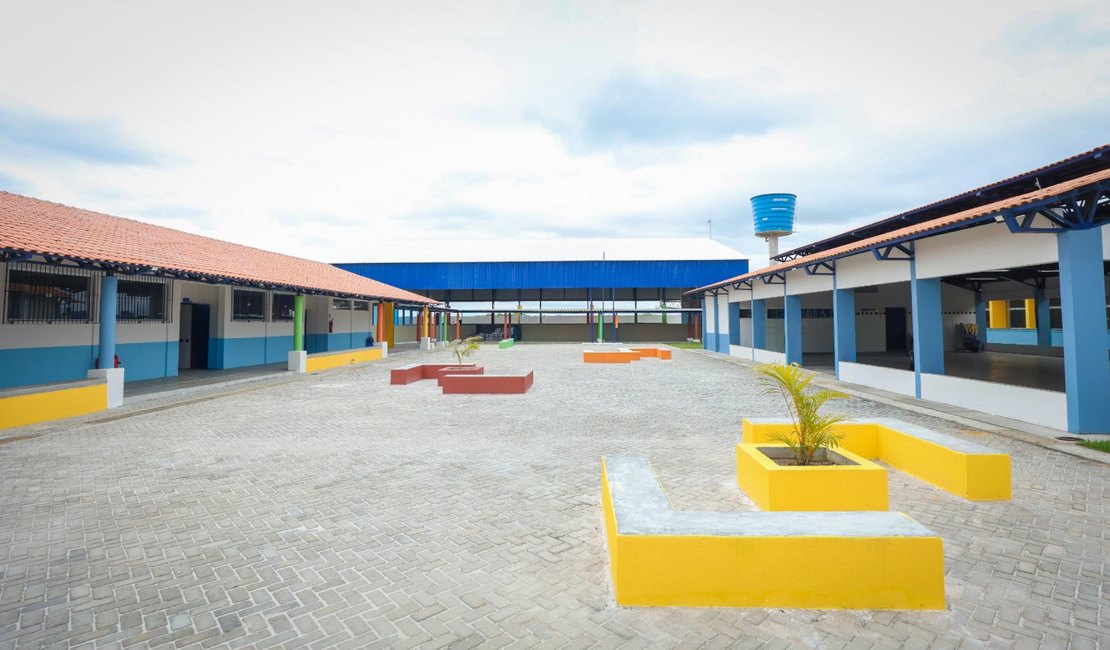 Governo inaugura nesta terça 17ª Escola do Coração no Pilar com investimento de R$ 12,7 milhões