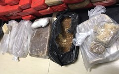 Polícia apreende 40 quilos de droga