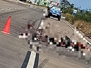 Motoqueiro morre após colisão com carreta na entrada de Coruripe