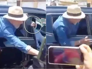 Guarda-costas prende dedos de Lula na porta do carro e leva bronca