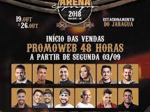 Arena Expoagro é a grande atração do fim de semana em Maceió