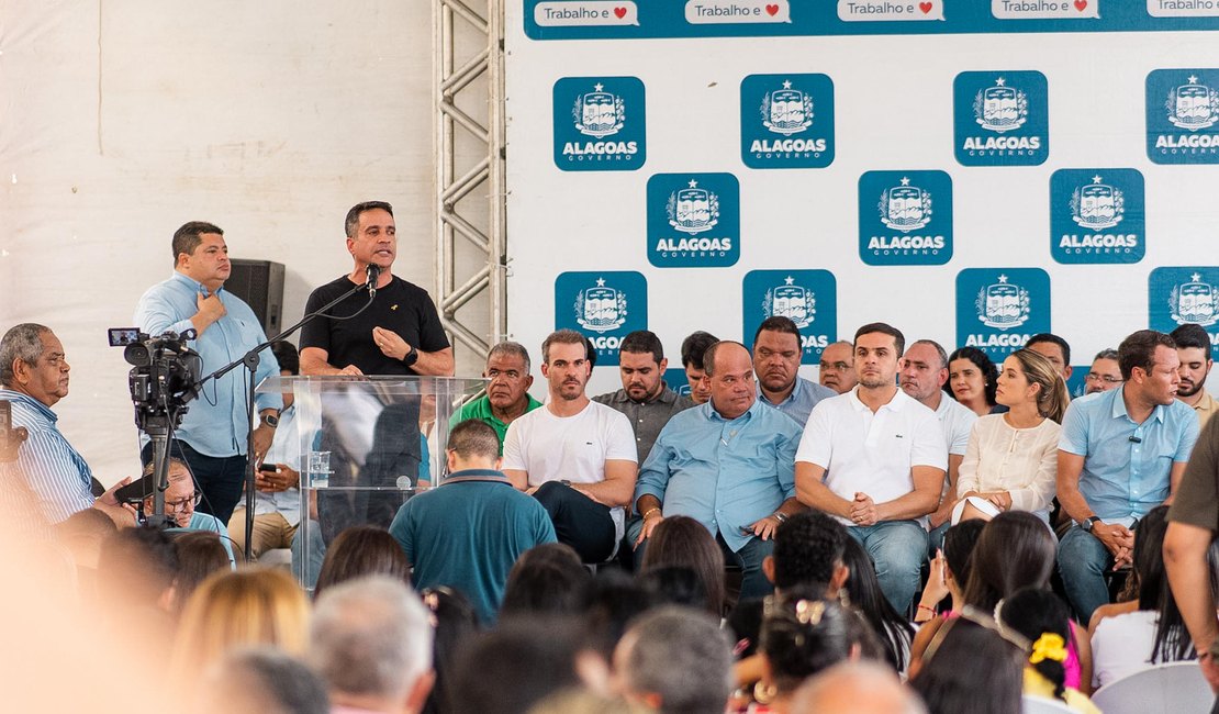 Paulo Dantas inaugura reforma e ampliação do Hospital Geral Dagoberto Omena, em Murici