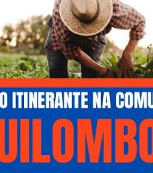 Prefeitura de Palmeira leva serviços para comunidade quilombola na zona rural do município