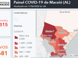 Prefeitura disponibiliza painel interativo com informações sobre a Covid-19