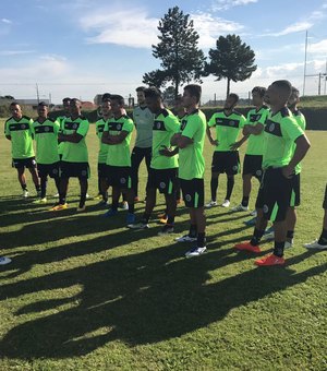 ASA faz treinamento no CT do Paraná e busca surpreender Coritiba na Copa do Brasil
