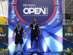 Atleta arapiraquense é campeão de torneio de Jiu-Jitsu em São Paulo