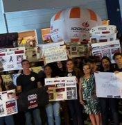 Protesto cobra Justiça por morte de gata espancada em academia de Maceió