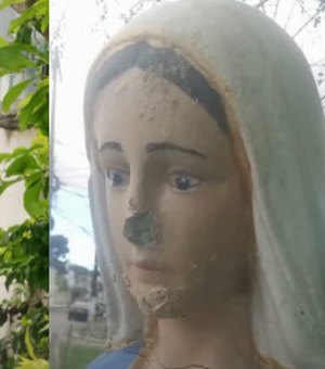 Paróquia repudia vandalismo contra imagem de Nossa Senhora em Maceió
