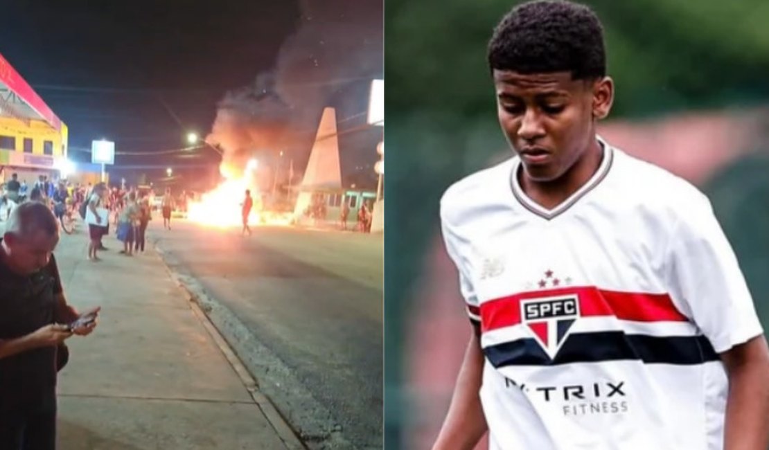 [Vídeo] Familiares de atleta morto no Pontal da Barra protestam por justiça