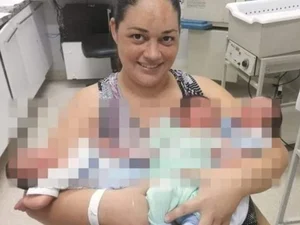 Mãe de trigêmeos morre de Covid-19 após perder marido em acidente