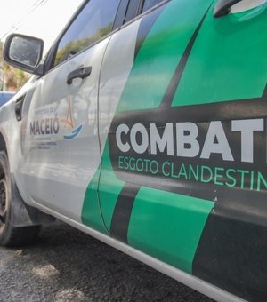 Operação Língua Suja identifica ligação irregular de esgoto da BRK na Ponta Verde