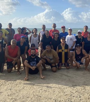 Treino funcional de graça atrai mais participantes à orla de Pajuçara