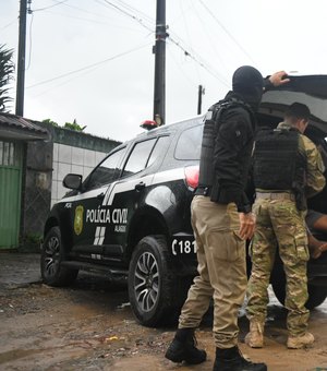 Operações conjuntas cumprem mais de 70 mandados em AL e Santa Catarina