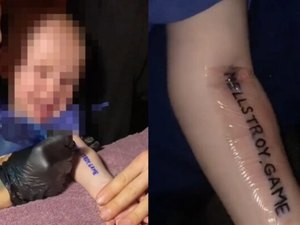 Casal russo tatua o filho de um ano para ganhar apartamento