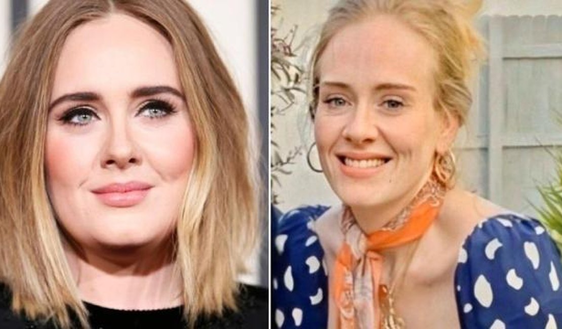 Ainda mais magra, Adele quebra a internet ao surgir em foto de biquíni