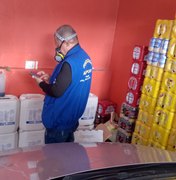 FPI do Rio São Francisco retira de circulação cerca de 500 litros de agrotóxico comercializados irregularmente