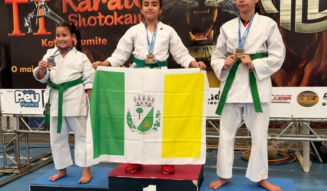 Arapiraquense Vitória celebra mais um título na carreira na 7ª Copa Vilelense de Karatê