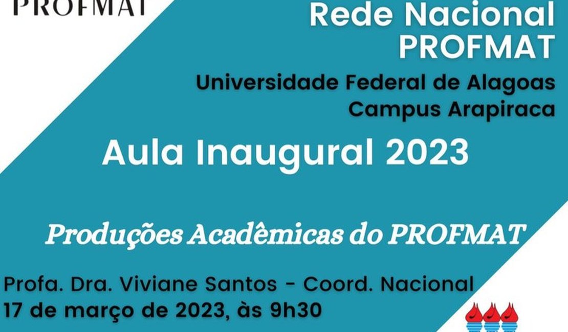 Campus Arapiraca recebe mestrandos do Profmat para aula inaugural 2023