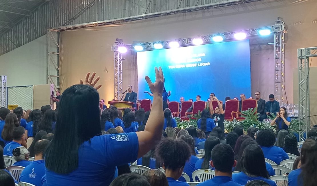 [Vídeo] Noite de abertura da 24ª UMADAR lota ginásio do Caeti, em Arapiraca