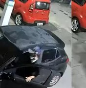[Vídeo] Criminoso invade lava-jato e furta carro e bicicleta no Barro Duro