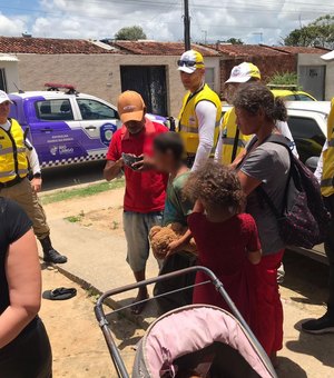 Ronda no Bairro prende homem por violência doméstica e maus-tratos em Rio Largo