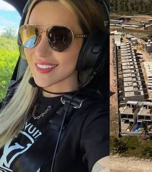 Deolane Bezerra apresenta condomínio de luxo em construção no litoral de Alagoas