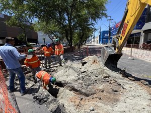 Obra de recuperação de drenagem interdita via no Poço a partir desta segunda (5)