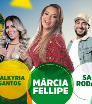 Shows de Márcia Felipe e Saia Rodada marcam emancipação política de Feira Grande  
