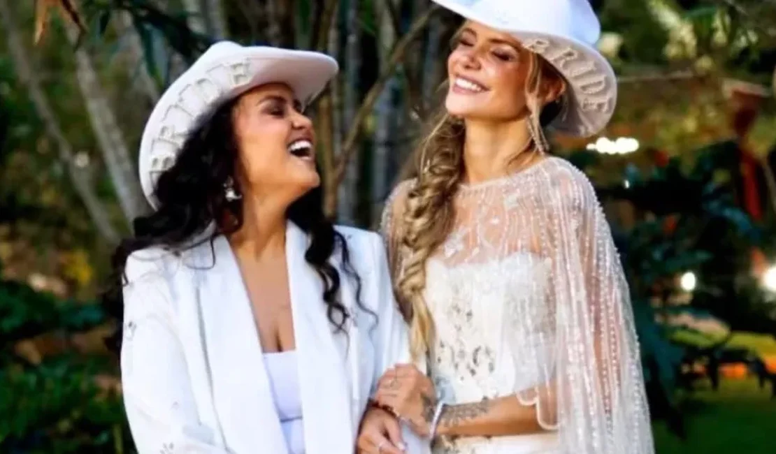 Ex-BBB Marcela Mc Gowan e Luiza Martins comemoram pré-wedding: 'Noivinhas'