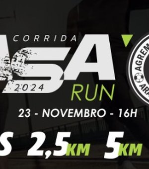 Inscrições para 1° Corrida do ASA de Arapiraca estão abertas