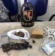 Dupla é presa suspeita de tráfico de drogas no Tabuleiro dos Martins
