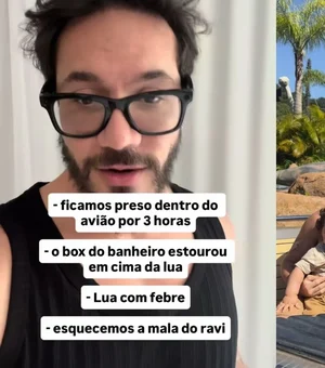 Box estoura em cima de Lua durante viagem de Viih Tube e Eliezer