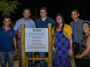 Nova Maceió: Rui Palmeira inaugura praça no Benedito Bentes